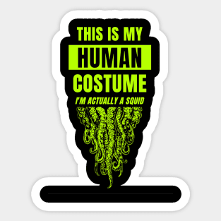 Human Costume Sticker